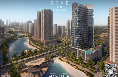 Apartment - 1 Bedroom - 2 Bathrooms for sale in Rove Home Meydan Horizon - Bukadra - Dubai