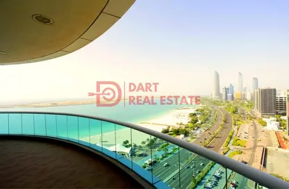 Balcony image for: Apartment - 4 Bedrooms - 6 Bathrooms for rent in Corniche Road - Abu Dhabi, Image 1