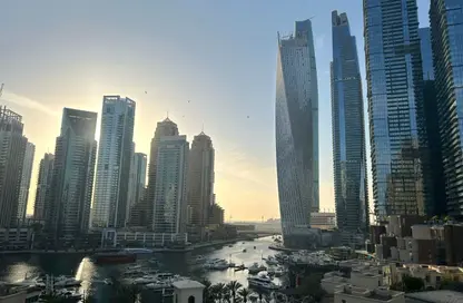 Apartment - 2 Bedrooms - 3 Bathrooms for rent in Al Mesk Tower - Emaar 6 Towers - Dubai Marina - Dubai