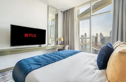 Apartment - Studio - 1 Bathroom for rent in PRIVE BY DAMAC (A) - DAMAC Maison Privé - Business Bay - Dubai