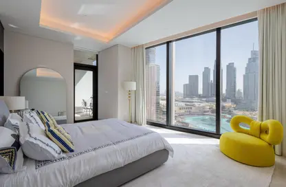 Apartment - 4 Bedrooms - 5 Bathrooms for rent in IL Primo - Opera District - Downtown Dubai - Dubai
