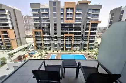 Apartment - Studio - 1 Bathroom for rent in AZIZI Riviera - Meydan One - Meydan - Dubai