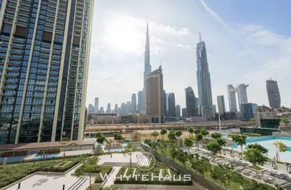Apartment - 2 Bedrooms - 3 Bathrooms for rent in Downtown Views II Tower 3 - Downtown Views II - Downtown Dubai - Dubai