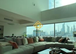 صورةغرفة المعيشة لـ: شقة - 2 غرف نوم - 3 حمامات للبيع في جميرا ليفين - برج التجارة العالمي السكني - المركز المالي العالمي - دبي, صورة 1