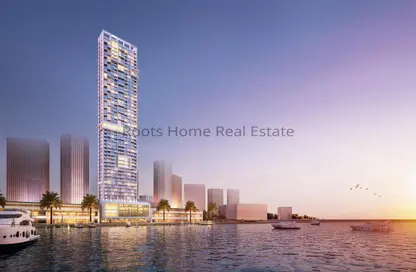 Water View image for: Apartment - 1 Bedroom - 2 Bathrooms for sale in ANWA - Maritime City - Dubai, Image 1