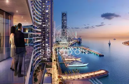 Penthouse - 4 Bedrooms - 4 Bathrooms for sale in Seapoint - EMAAR Beachfront - Dubai Harbour - Dubai