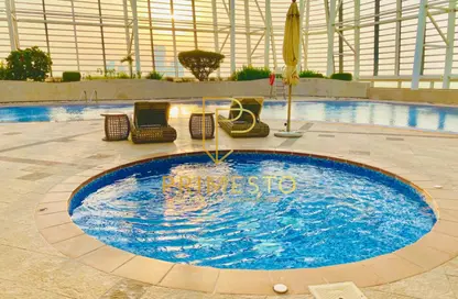 Apartment - 1 Bedroom - 2 Bathrooms for rent in Al Ain Tower - Khalidiya Street - Al Khalidiya - Abu Dhabi