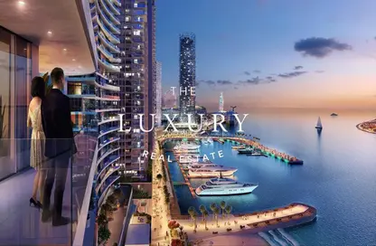 Apartment - 2 Bedrooms - 3 Bathrooms for sale in Seapoint - EMAAR Beachfront - Dubai Harbour - Dubai