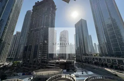 شقة - 2 غرف نوم - 2 حمامات للايجار في برج ستاندبوينت 1 - أبراج ستاند بوينت - دبي وسط المدينة - دبي