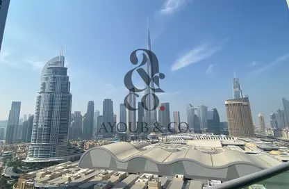 شقة - غرفة نوم - 2 حمامات للايجار في العنوان رزيدنس فاونتن فيوز 1 - العنوان رزيدنس فاونتن فيوز - دبي وسط المدينة - دبي