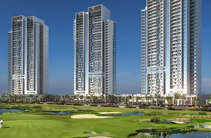 Apartment - 1 Bedroom - 2 Bathrooms for sale in Golf Greens 1 - Tower A - Golf Greens - DAMAC Hills - Dubai