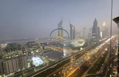 مكتب - استوديو - 3 حمامات للايجار في سعيد تاور 1 - أبراج - شارع الشيخ زايد - دبي