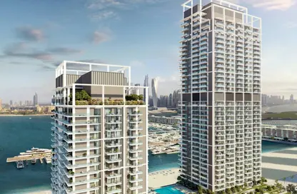 Apartment - 1 Bedroom - 1 Bathroom for sale in Beach Mansion - EMAAR Beachfront - Dubai Harbour - Dubai