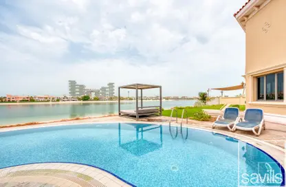 Villa - 6 Bedrooms - 7+ Bathrooms for rent in Signature Villas Frond E - Signature Villas - Palm Jumeirah - Dubai