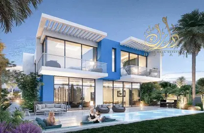 Outdoor House image for: Townhouse - 5 Bedrooms - 6 Bathrooms for sale in Ibiza - Damac Lagoons - Dubai, Image 1