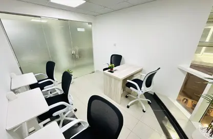 Office Space - Studio - 1 Bathroom for rent in Business Atrium Building - Oud Metha - Bur Dubai - Dubai