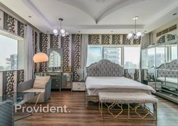 Room / Bedroom image for: Apartment - 2 bedrooms - 2 bathrooms for sale in Marina Pinnacle - Dubai Marina - Dubai, Image 1
