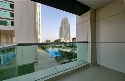 Balcony image for: Apartment - 1 Bedroom - 2 Bathrooms for sale in Burooj Views - Marina Square - Al Reem Island - Abu Dhabi, Image 1