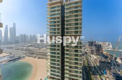 Apartment - 1 Bedroom - 2 Bathrooms for rent in Marina Vista - EMAAR Beachfront - Dubai Harbour - Dubai