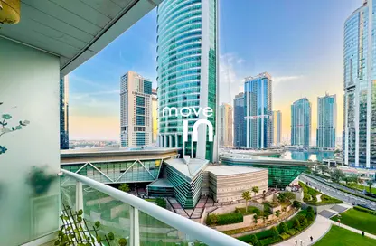 شقة - 1 حمام للايجار في ليك تيراس - (JLT) مجمع D - أبراج بحيرات الجميرا - دبي