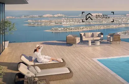 Apartment - 2 Bedrooms - 2 Bathrooms for sale in Seapoint - EMAAR Beachfront - Dubai Harbour - Dubai