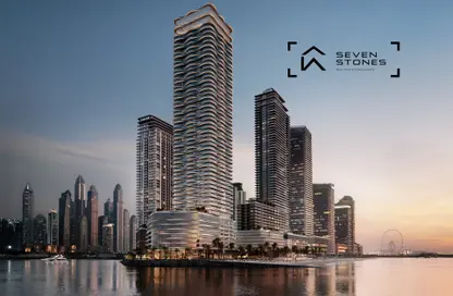 Apartment - 2 Bedrooms - 2 Bathrooms for sale in The Bristol - EMAAR Beachfront - Dubai Harbour - Dubai