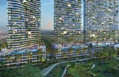 Apartment - 2 Bedrooms - 2 Bathrooms for sale in Golf Greens 1 - Tower A - Golf Greens - DAMAC Hills - Dubai