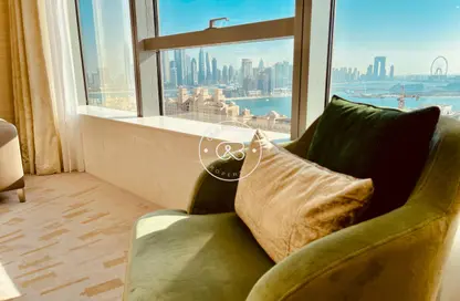 Apartment - 1 Bedroom - 2 Bathrooms for rent in The Palm Tower - Palm Jumeirah - Dubai
