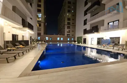 Apartment - 1 Bathroom for rent in Sun Point Dubai - Dubai Production City (IMPZ) - Dubai