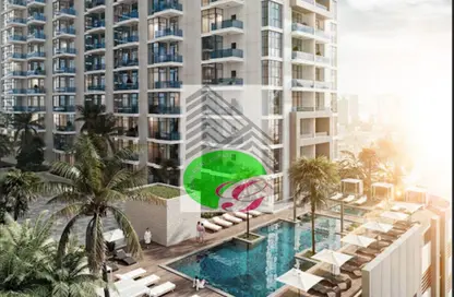 Apartment - 1 Bedroom - 2 Bathrooms for sale in Ajman Creek Towers - Al Rashidiya 1 - Al Rashidiya - Ajman
