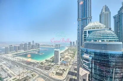 Apartment - 1 Bedroom - 2 Bathrooms for rent in Damac Heights - Dubai Marina - Dubai