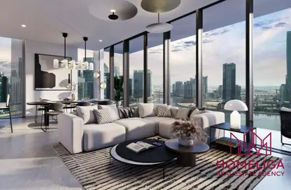 Apartment - 3 Bedrooms - 3 Bathrooms for sale in Peninsula Four - Peninsula - Business Bay - Dubai