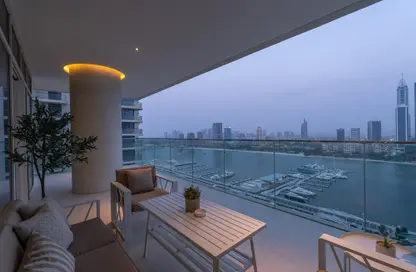 Apartment - 3 Bedrooms - 4 Bathrooms for rent in Sunrise Bay - EMAAR Beachfront - Dubai Harbour - Dubai