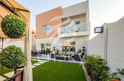 Terrace image for: Villa - 3 Bedrooms - 4 Bathrooms for sale in Manazel Al Reef 2 - Al Samha - Abu Dhabi, Image 1