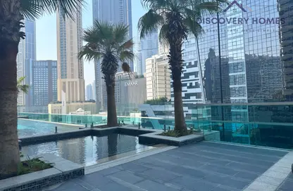 Apartment - Studio - 1 Bathroom for rent in Upper Crest - Downtown Dubai - Dubai