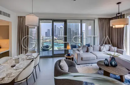 Apartment - 3 Bedrooms - 4 Bathrooms for rent in Forte 1 - Forte - Downtown Dubai - Dubai