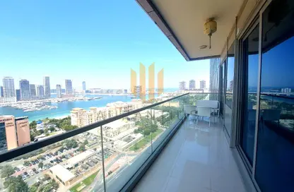 Apartment - 3 Bedrooms - 3 Bathrooms for rent in Ocean Heights - Dubai Marina - Dubai