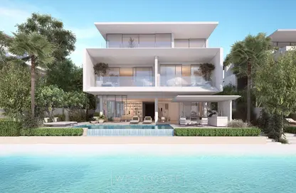 Villa - 5 Bedrooms - 7+ Bathrooms for sale in Palm Jebel Ali Frond M - Palm Jebel Ali - Dubai