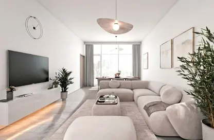 Apartment - 1 Bedroom - 2 Bathrooms for sale in Bluebell Residence - Al Amerah - Ajman