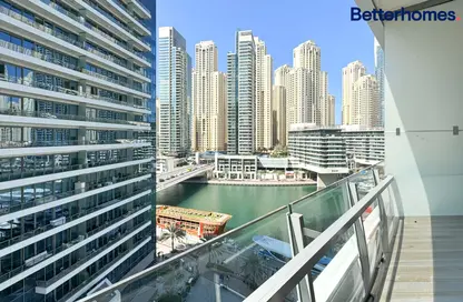 Outdoor Building image for: Apartment - 1 Bathroom for sale in Silverene Tower B - Silverene - Dubai Marina - Dubai, Image 1