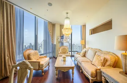 شقة - غرفة نوم - 1 حمام للايجار في منطقة برج خليفة 4 - برج خليفة - دبي وسط المدينة - دبي