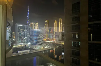 شقة - غرفة نوم - 1 حمام للايجار في برج سكالا - الخليج التجاري - دبي