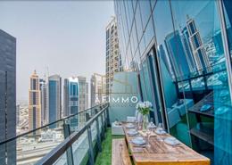 Apartment - 1 bedroom - 2 bathrooms for rent in Silverene Tower B - Silverene - Dubai Marina - Dubai