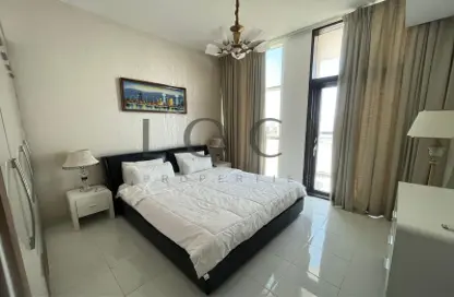 Room / Bedroom image for: Apartment - 1 Bedroom - 1 Bathroom for rent in Starz Tower 1 - Starz by Danube - Al Furjan - Dubai, Image 1
