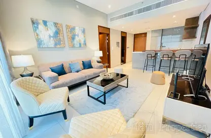 Living / Dining Room image for: Apartment - 1 Bedroom - 2 Bathrooms for sale in 2020 Marquis - Arjan - Dubai, Image 1