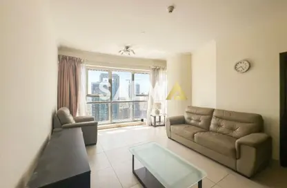 Apartment - 1 Bedroom - 1 Bathroom for rent in Goldcrest Executive - JLT Cluster C - Jumeirah Lake Towers - Dubai