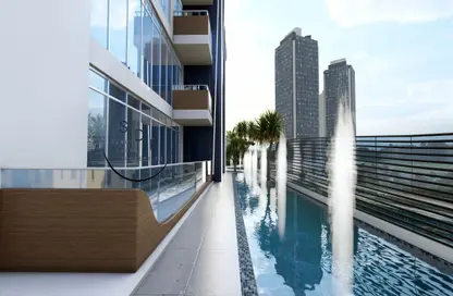 Pool image for: Apartment - 1 Bathroom for sale in Samana Waves 1 - Samana Waves - Jumeirah Village Circle - Dubai, Image 1