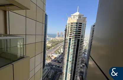 Apartment - 1 Bedroom - 2 Bathrooms for rent in Sulafa Tower - Dubai Marina - Dubai