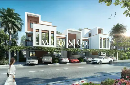 Townhouse - 4 Bedrooms - 3 Bathrooms for sale in Costa Brava 1 - Costa Brava at DAMAC Lagoons - Damac Lagoons - Dubai