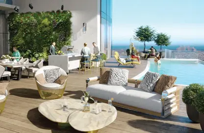 Apartment - 2 Bedrooms - 3 Bathrooms for sale in Cavalli Casa Tower - Al Sufouh 2 - Al Sufouh - Dubai